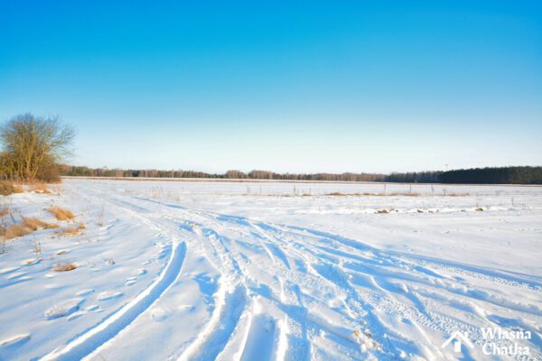 Siedlisko z duszą , lasy i pola, gmina Jedlińsk