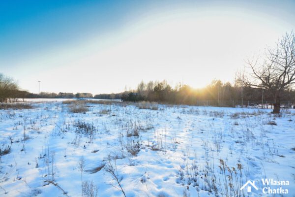 Siedlisko z duszą , lasy i pola, gmina Jedlińsk