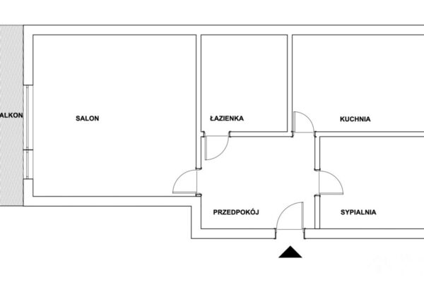 Jasne i ciche mieszkanie w Chełmku–44,6m² SPRZEDAŻ