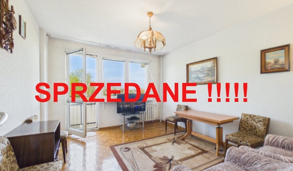Trzy pokoje, oddzielna kuchnia, balkon